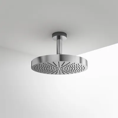 Fantini 8083 - Ø24 cm shower head, Brushed Stainless Steel